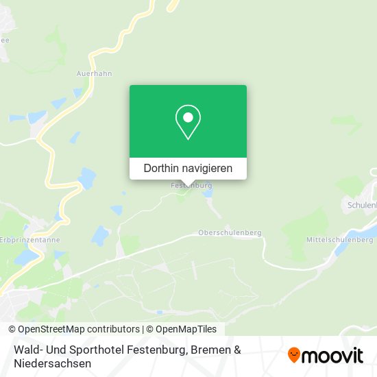 Wald- Und Sporthotel Festenburg Karte