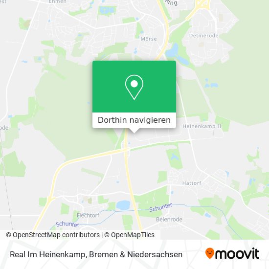 Real Im Heinenkamp Karte