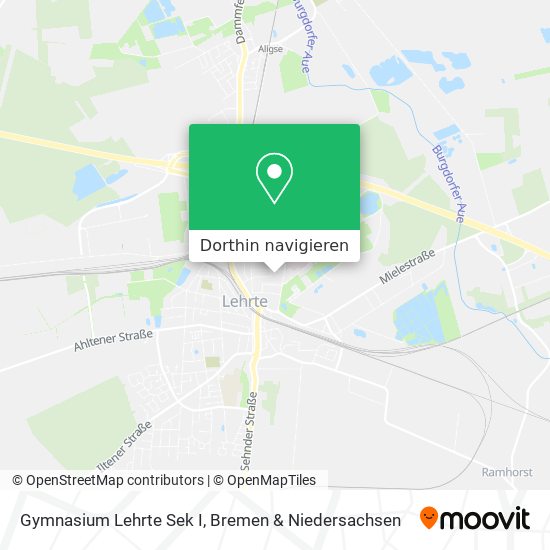 Gymnasium Lehrte Sek I Karte
