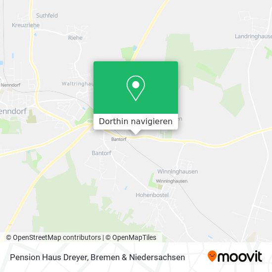 Pension Haus Dreyer Karte