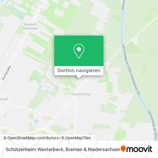 Schützenheim Westerbeck Karte