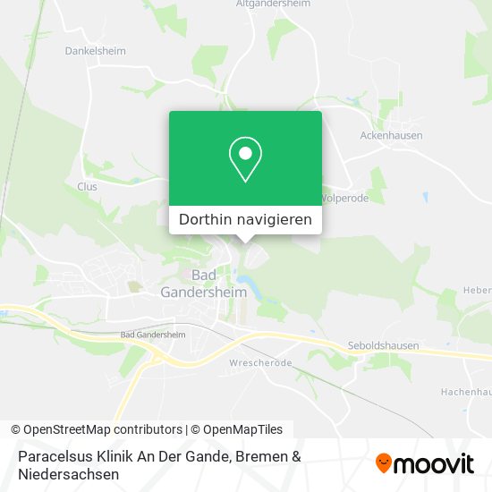 Paracelsus Klinik An Der Gande Karte