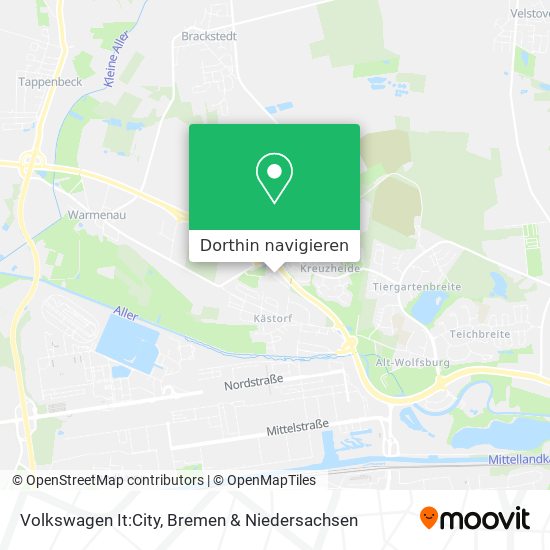 Volkswagen It:City Karte