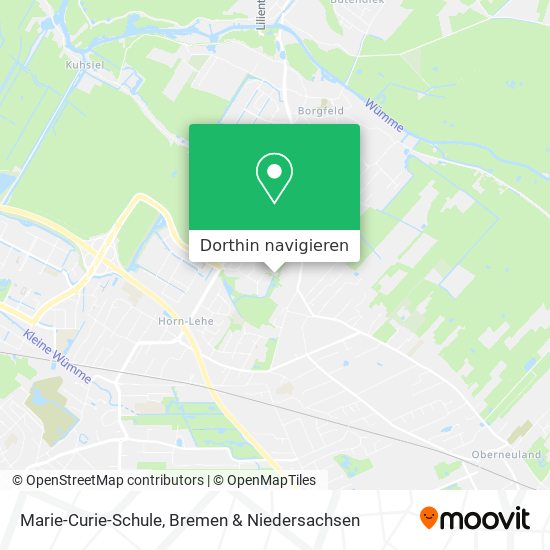 Marie-Curie-Schule Karte