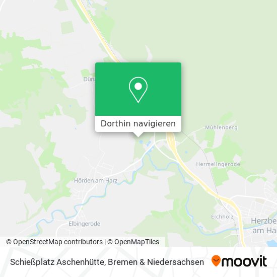 Schießplatz Aschenhütte Karte
