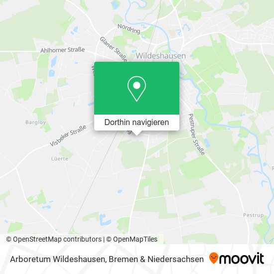 Arboretum Wildeshausen Karte