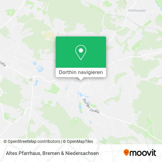 Altes Pfarrhaus Karte