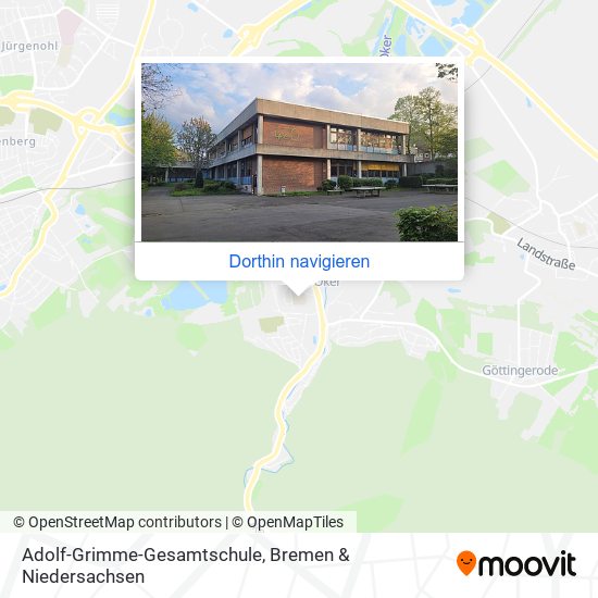 Adolf-Grimme-Gesamtschule Karte