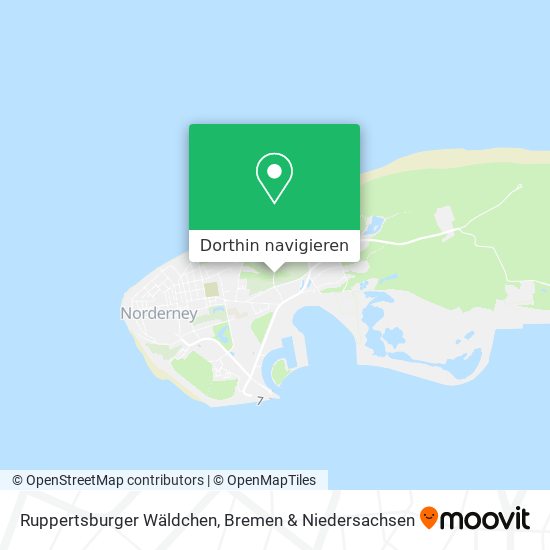 Ruppertsburger Wäldchen Karte