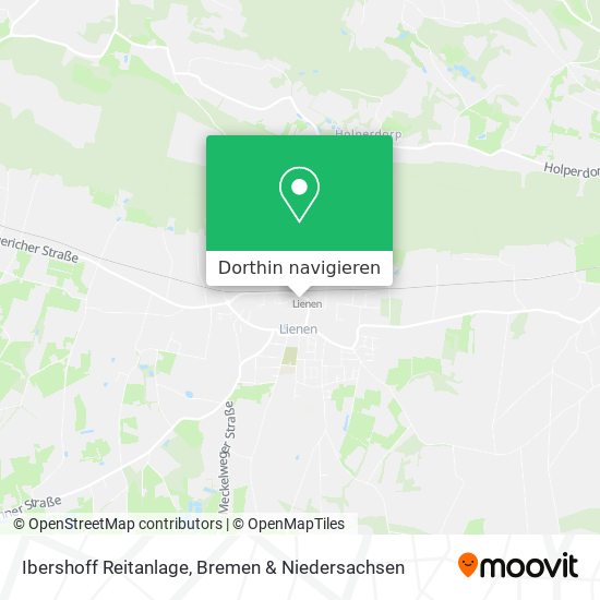 Ibershoff Reitanlage Karte
