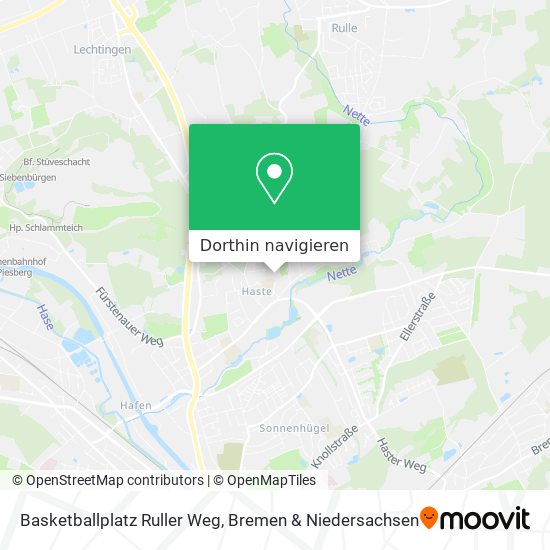 Basketballplatz Ruller Weg Karte