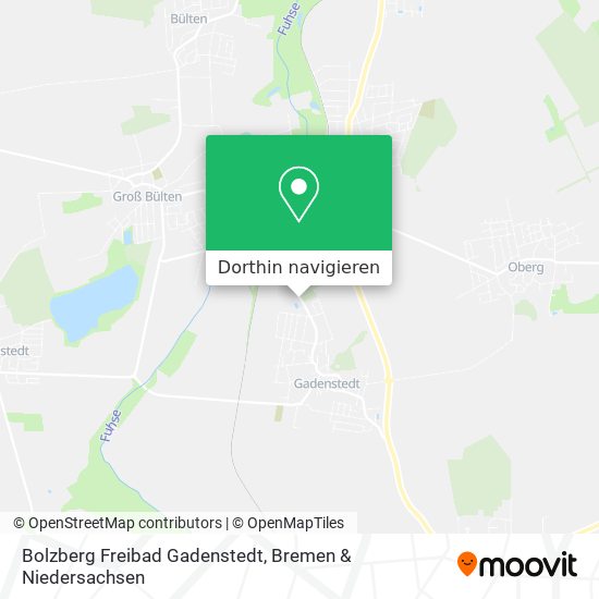 Bolzberg Freibad Gadenstedt Karte