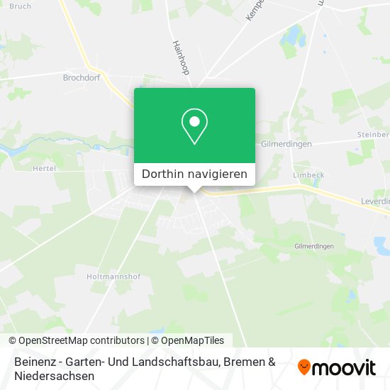 Beinenz - Garten- Und Landschaftsbau Karte