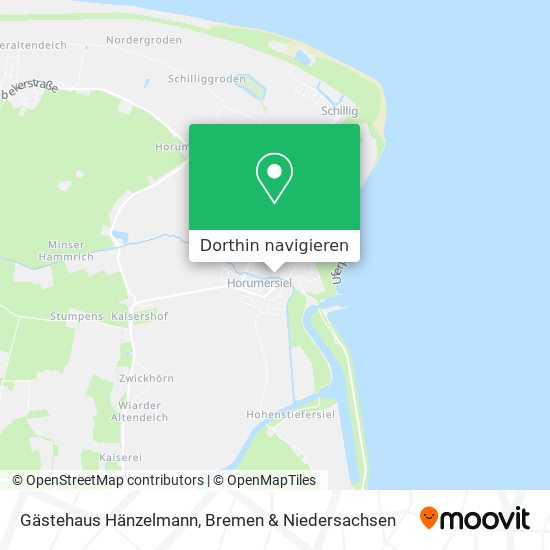 Gästehaus Hänzelmann Karte