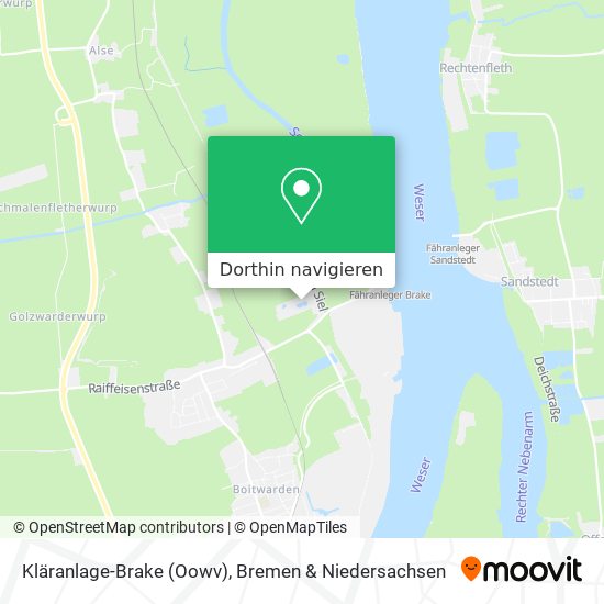 Kläranlage-Brake (Oowv) Karte