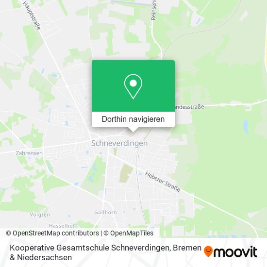 Kooperative Gesamtschule Schneverdingen Karte