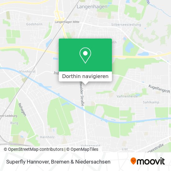 Superfly Hannover Karte