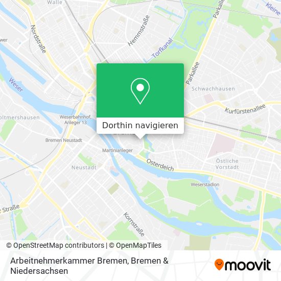 Arbeitnehmerkammer Bremen Karte