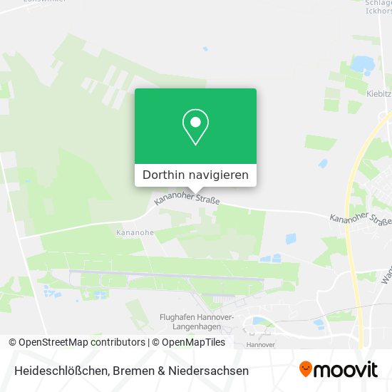 Heideschlößchen Karte
