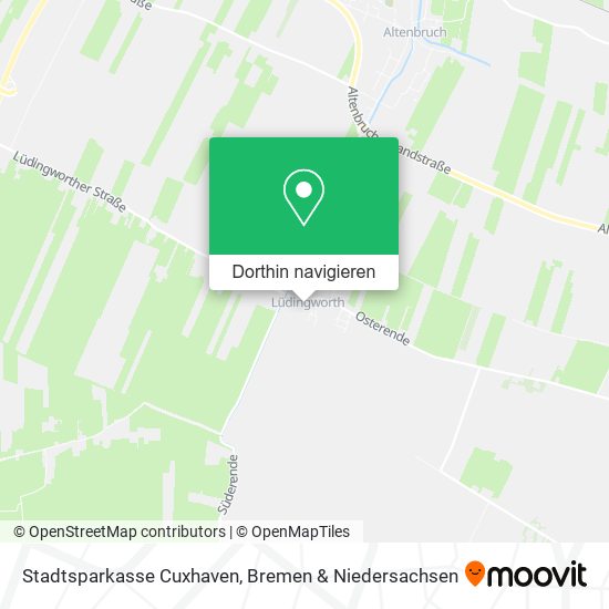 Stadtsparkasse Cuxhaven Karte