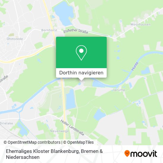 Ehemaliges Kloster Blankenburg Karte