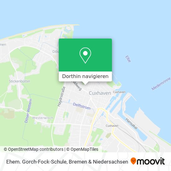 Ehem. Gorch-Fock-Schule Karte