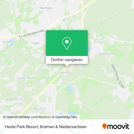 Heide Park Resort Karte