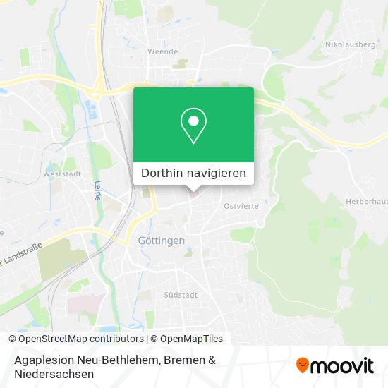 Agaplesion Neu-Bethlehem Karte