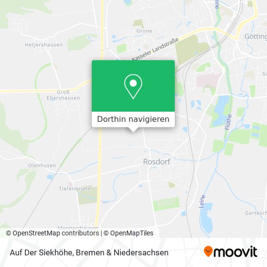 Auf Der Siekhöhe Karte