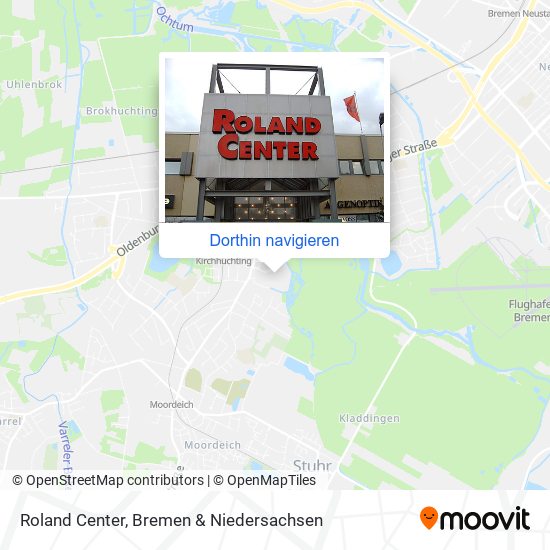 Roland Center Karte