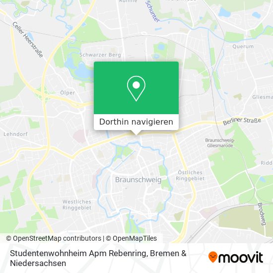 Studentenwohnheim Apm Rebenring Karte