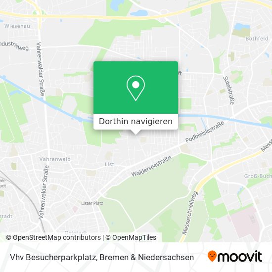 Vhv Besucherparkplatz Karte
