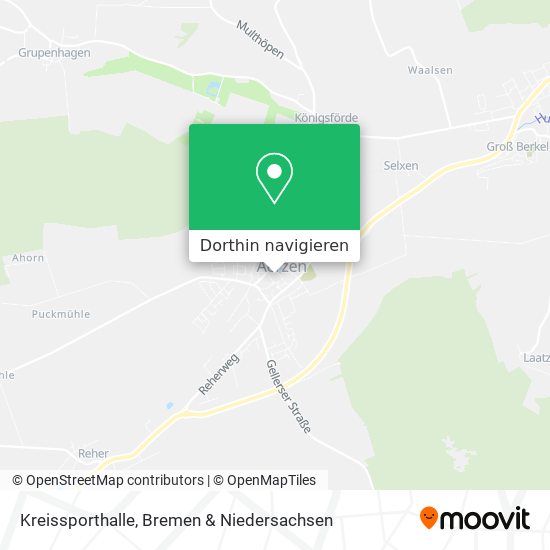 Kreissporthalle Karte