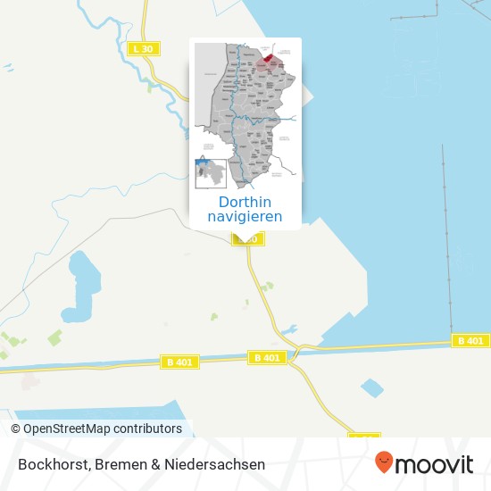 Bockhorst Karte