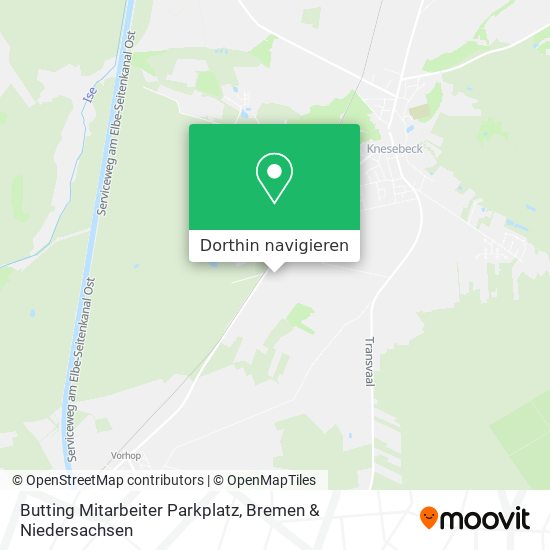 Butting Mitarbeiter Parkplatz Karte