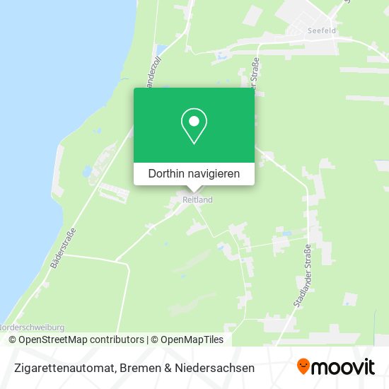 Zigarettenautomat Karte