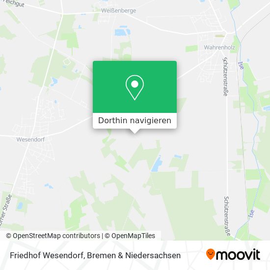Friedhof Wesendorf Karte