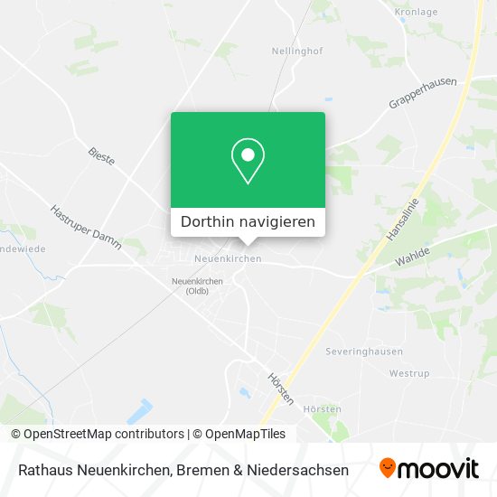 Rathaus Neuenkirchen Karte