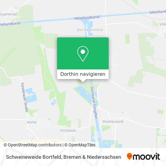 Schweineweide Bortfeld Karte