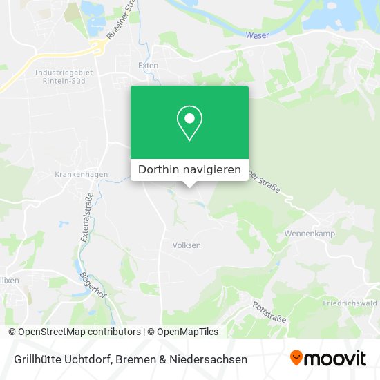 Grillhütte Uchtdorf Karte