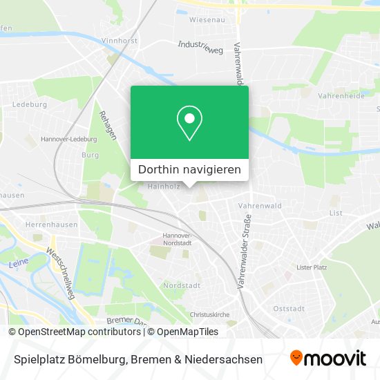 Spielplatz Bömelburg Karte