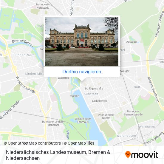 Niedersächsisches Landesmuseum Karte