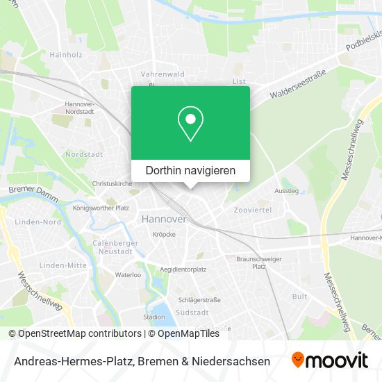 Andreas-Hermes-Platz Karte