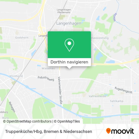 Truppenküche/Hbg Karte