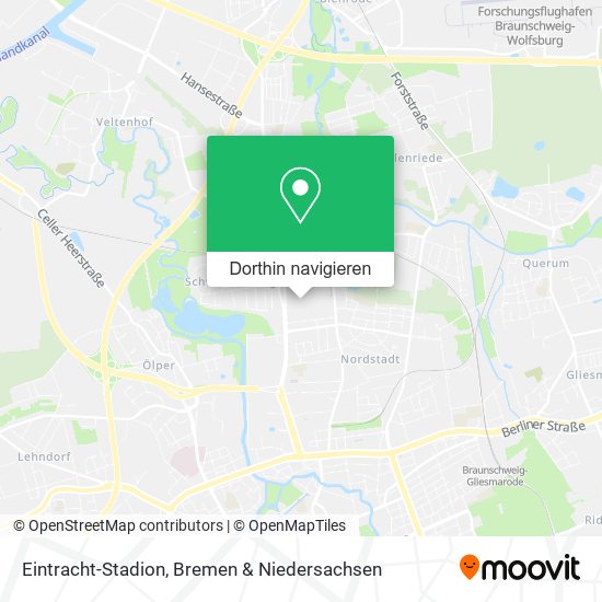 Eintracht-Stadion Karte