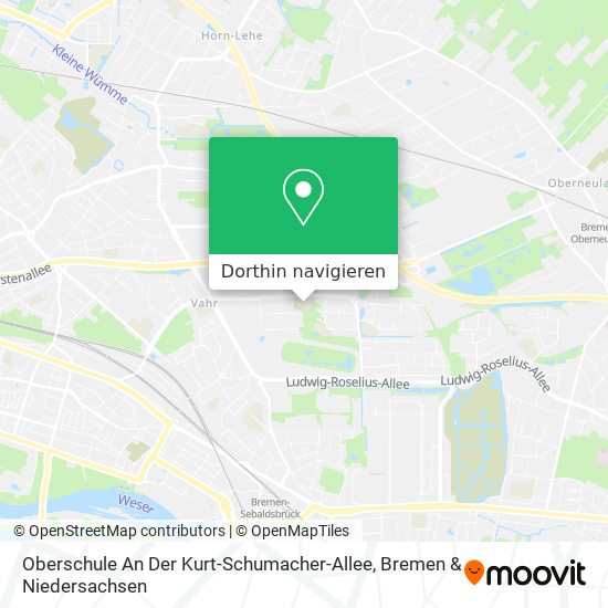 Oberschule An Der Kurt-Schumacher-Allee Karte