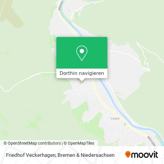 Friedhof Veckerhagen Karte