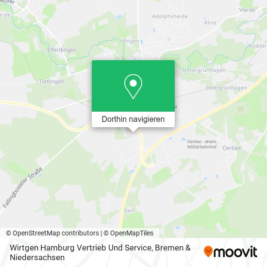 Wirtgen Hamburg Vertrieb Und Service Karte