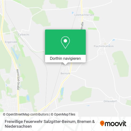 Freiwillige Feuerwehr Salzgitter-Beinum Karte