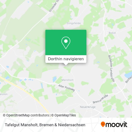 Tafelgut Mansholt Karte
